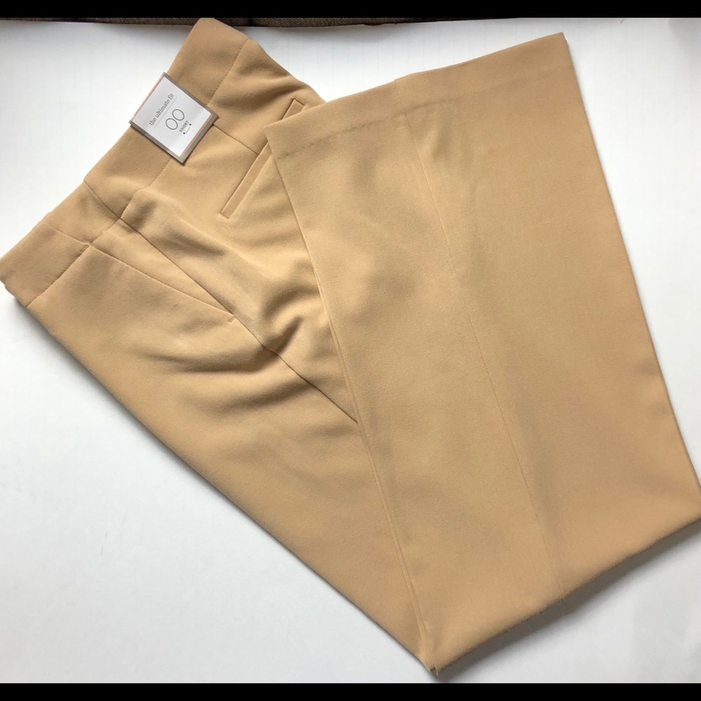 Chico’s Slacks Women’s Beige Trouser’s Pants Career Pants Dress XS